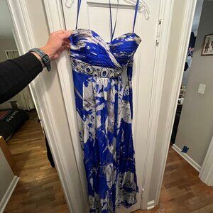 SAMILA gala dress - strapless size 12 but fits like a 10